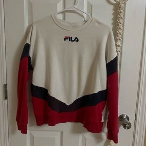 Y2K Fila Crewneck